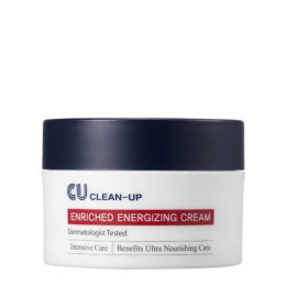 Омолаживающий концентрированный крем с пептидами и церамидами CU CLEAN-UP Enriched Energizing Cream, 50 мл